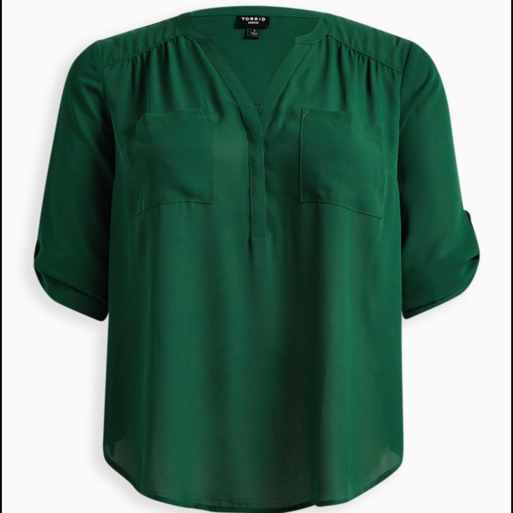 Side 5 torrid Harper in green